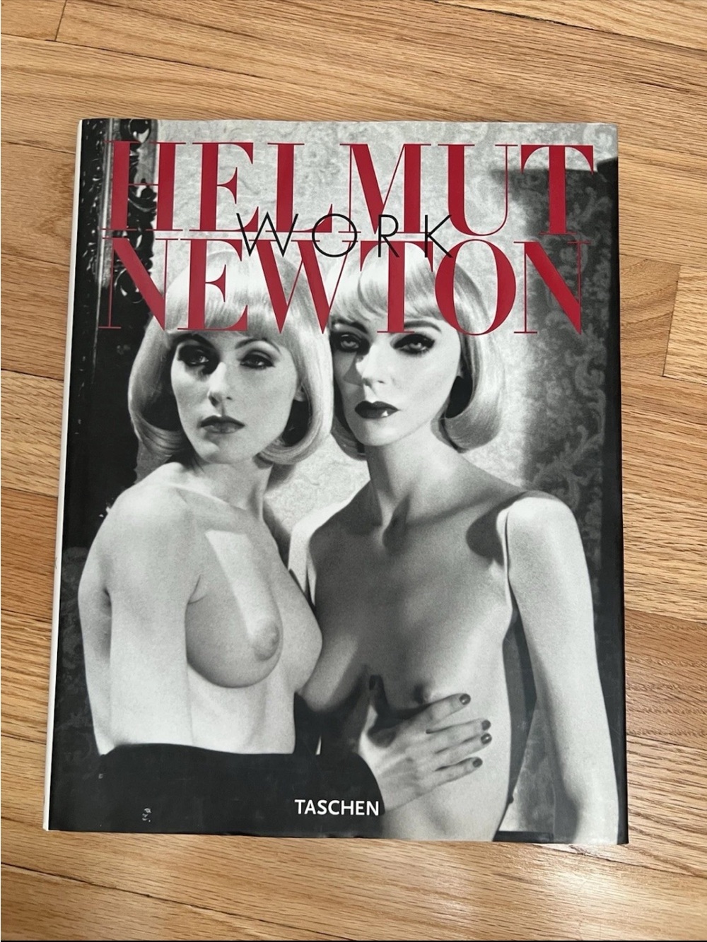 Taschen Helmut Newton Works coffee table book art photography